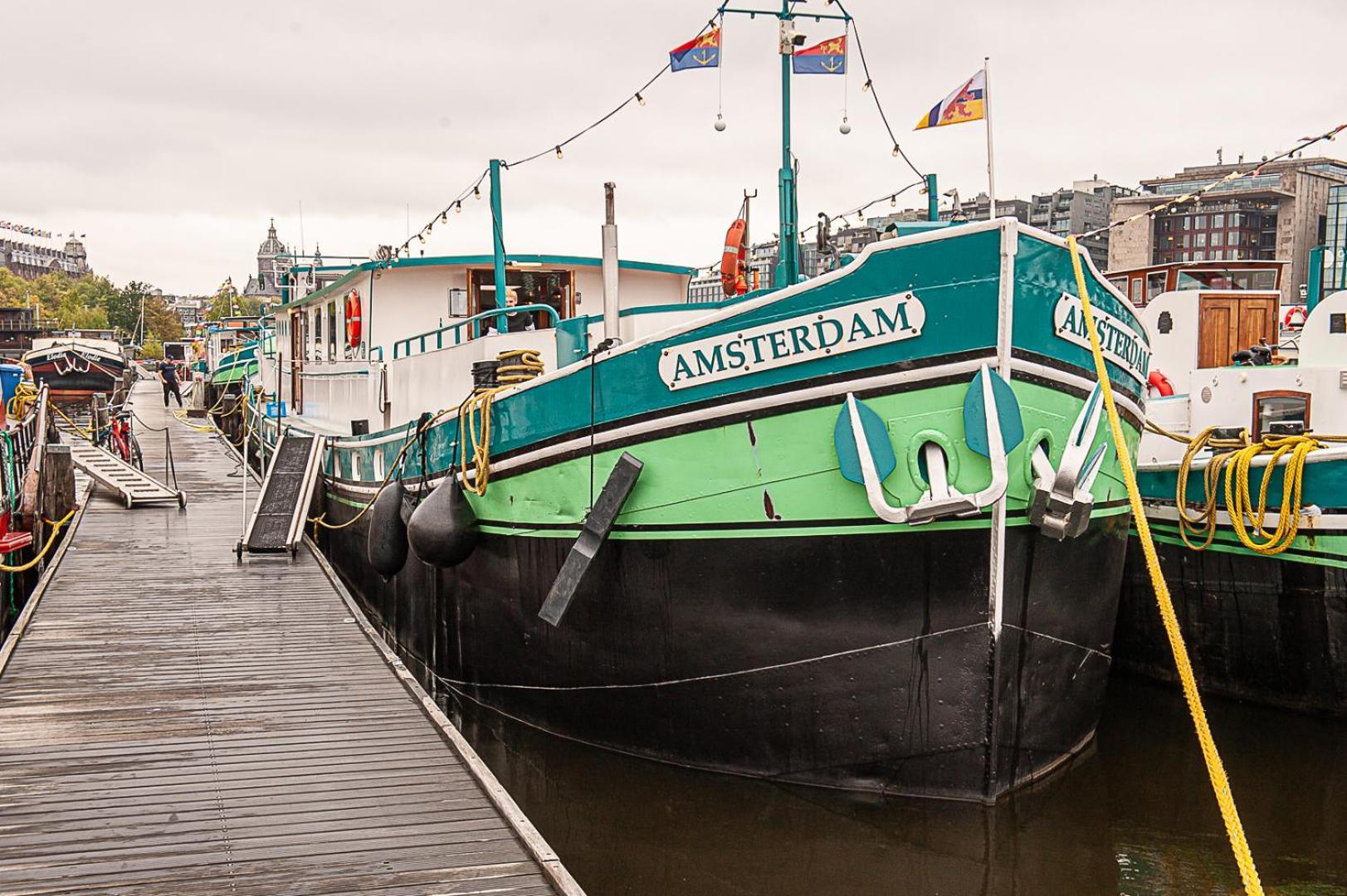 Amsterdam Hotelboat Luaran gambar
